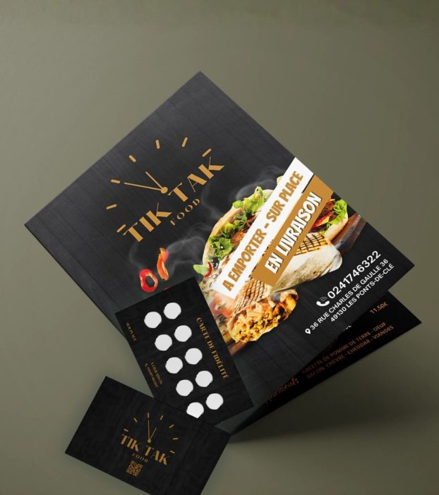 tiktak food poster